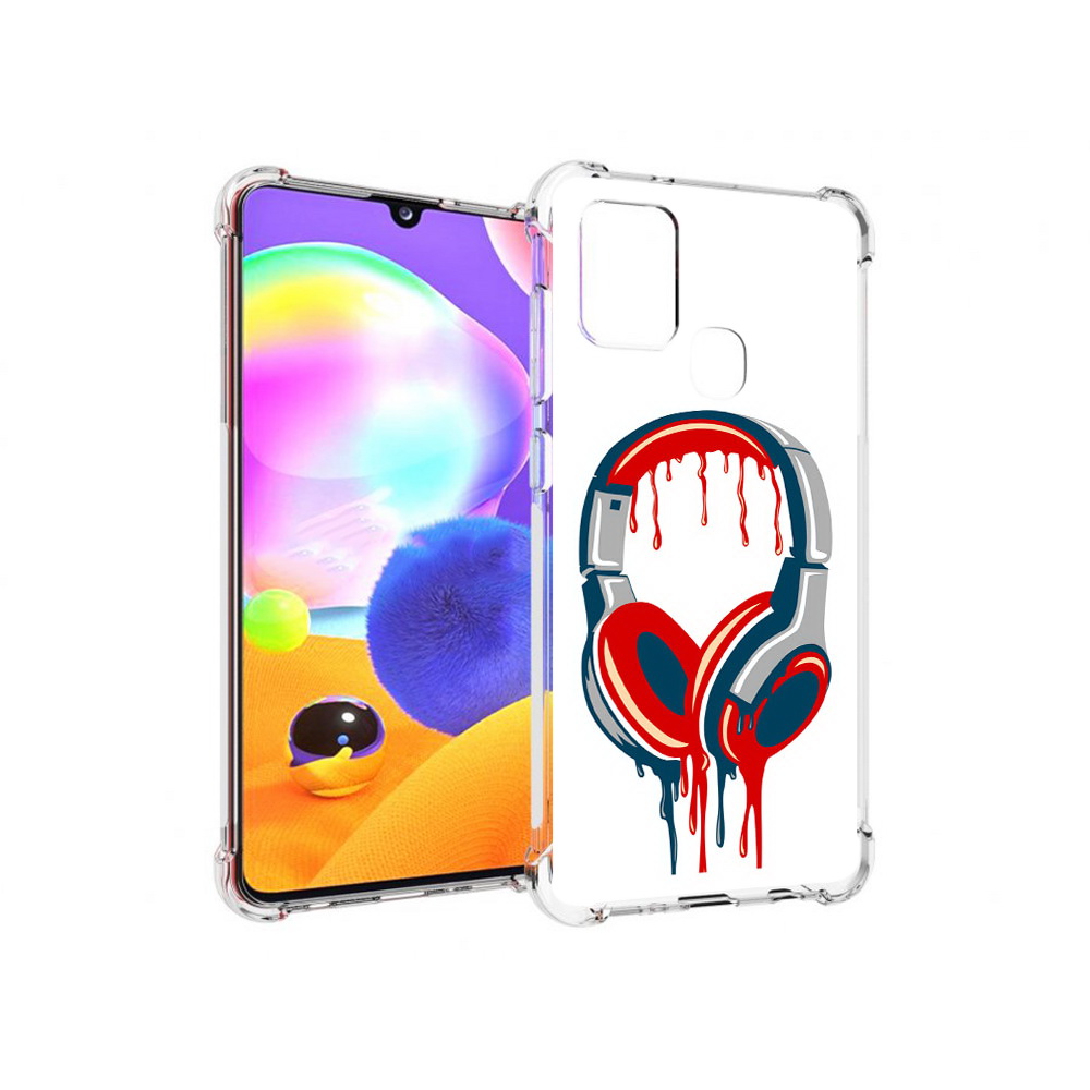 

Чехол MyPads Tocco для Samsung Galaxy A21s не делай громко (PT149116.528.517), Прозрачный, Tocco
