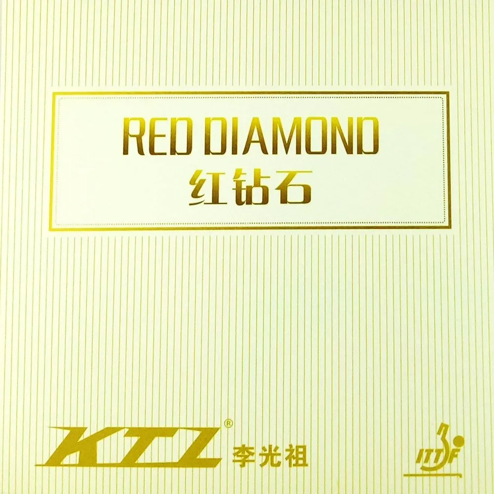 

Накладка для ракетки KTL (LKT) Red Diamond Mechanical Golden Cake Sponge, Red, 2.1, Красный