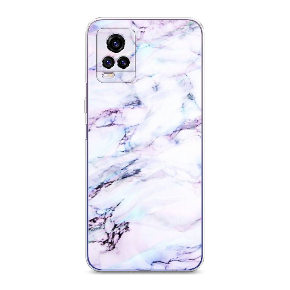 

Чехол для Vivo V20 "Радужный мрамор", Серый;фиолетовый, 263350-3