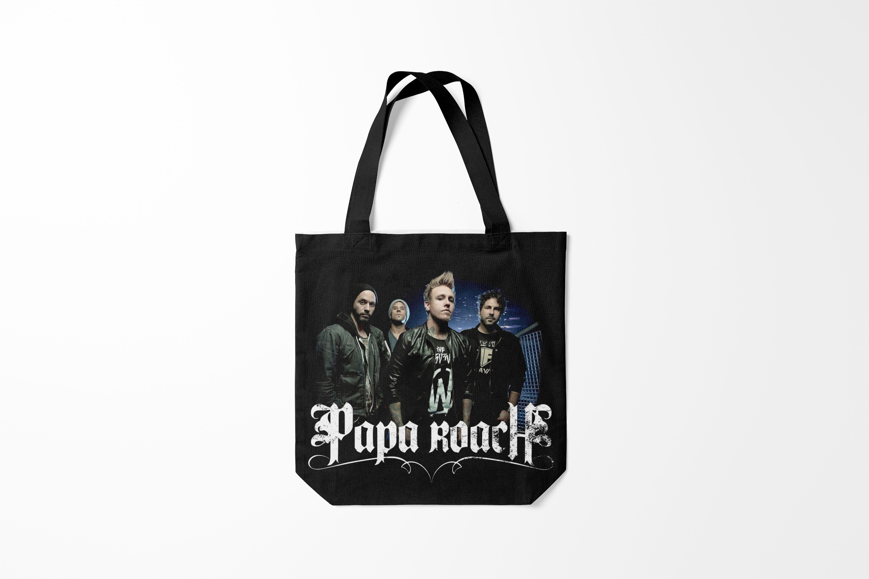 

Сумка шoппер унисекс Burnettie Papa Roach band, разноцветный, Papa Roach band