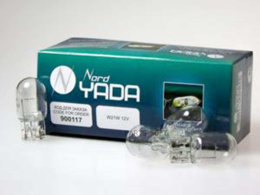 

Лампа 12v21w w3x16d nord yada