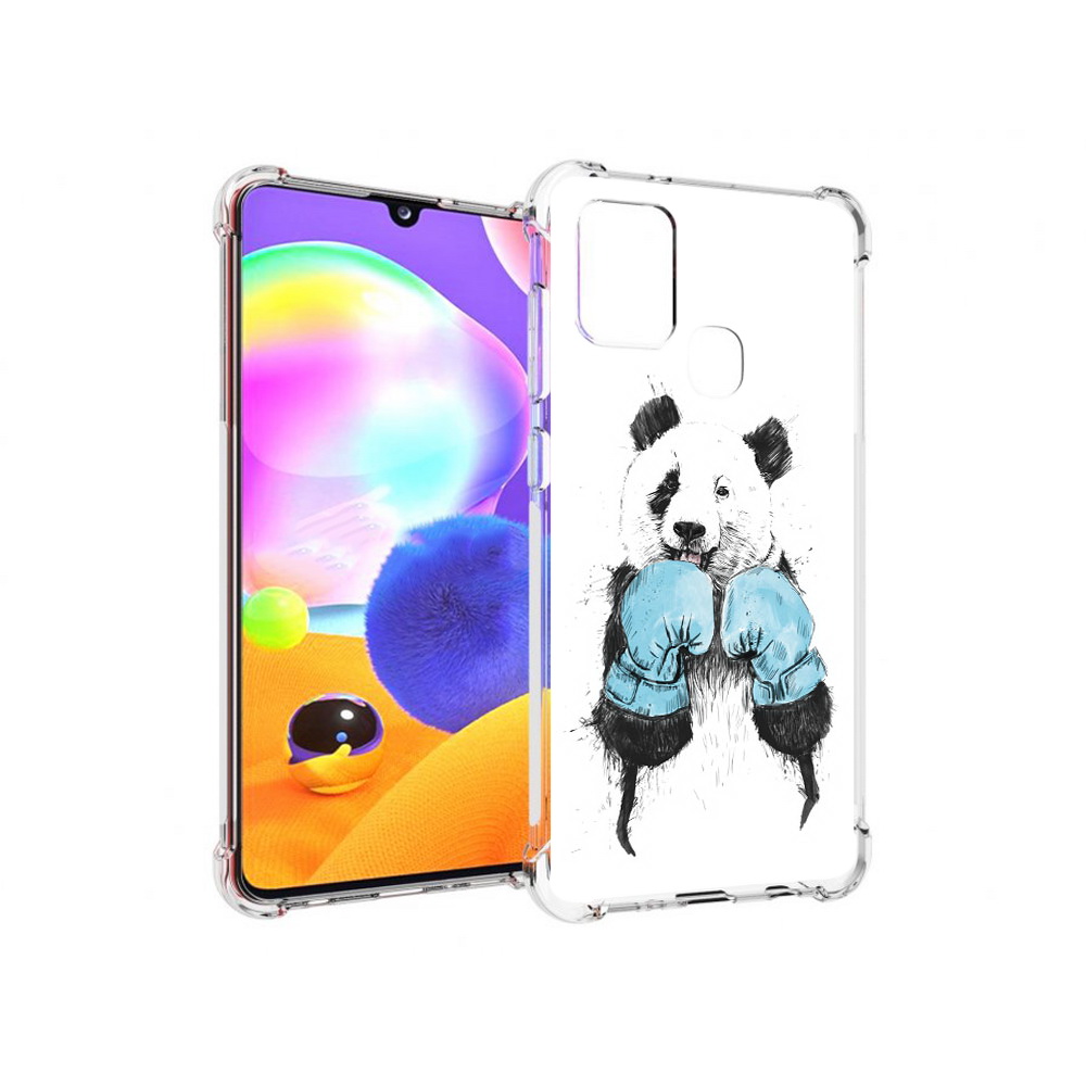 

Чехол MyPads Tocco для Samsung Galaxy A21s панда боксер (PT149116.528.531), Прозрачный, Tocco