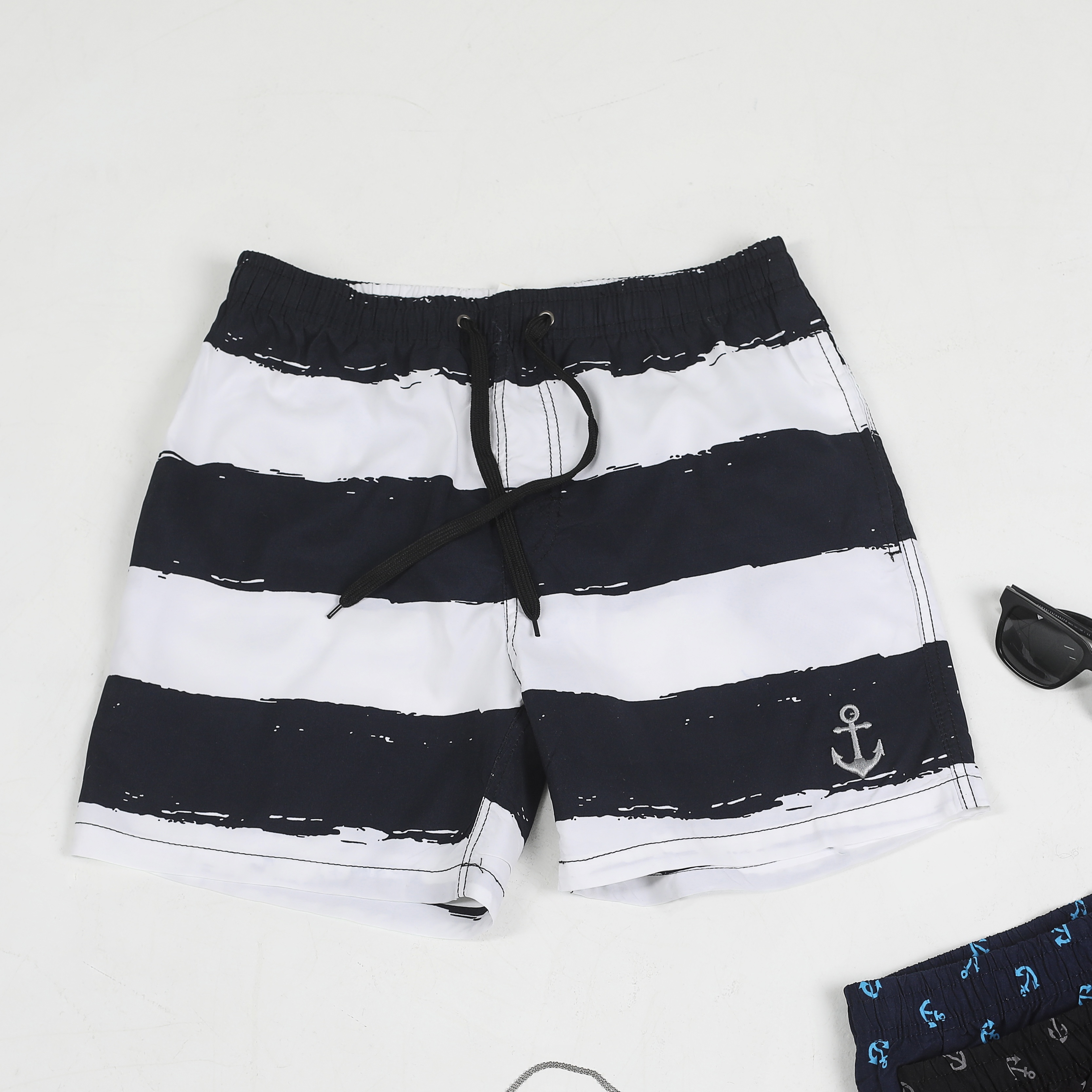 

Шорты для плавания мужские ANCLA&MAR AMBLUEANDWHITE синие S, Синий, AMBLUEANDWHITE