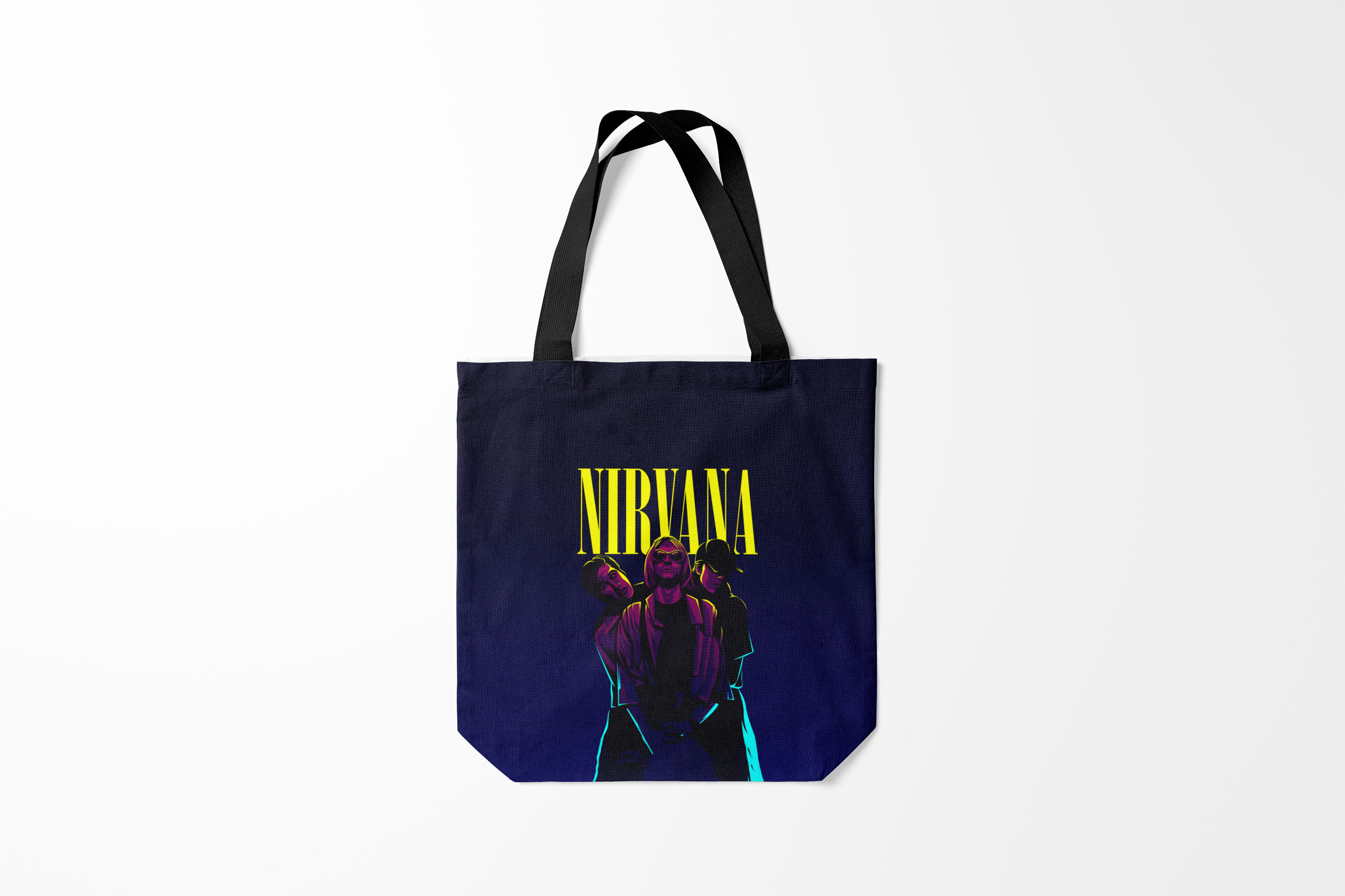 

Сумка шoппер унисекс Burnettie Nirvana Neon, разноцветный, Nirvana Neon