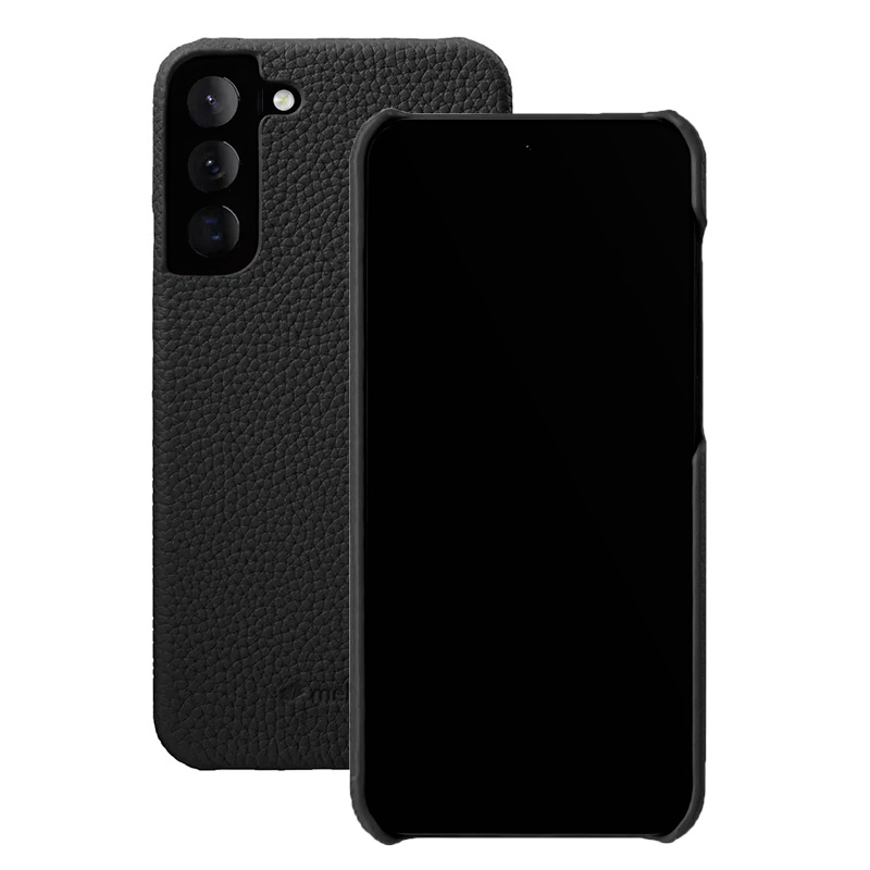 

Кожаный чехол накладка Melkco Snap Cover для Samsung Galaxy S23+, черный, Snap Cover для Samsung Galaxy S23+