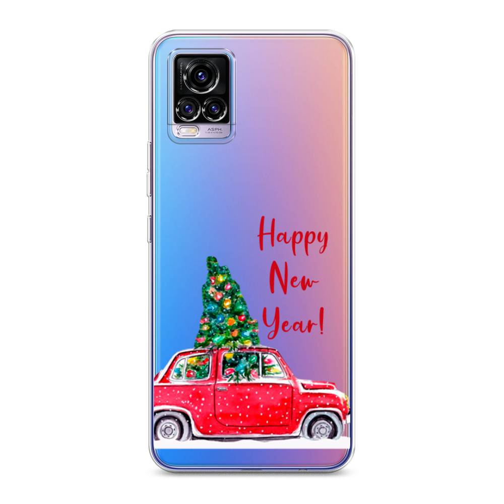 

Чехол для Vivo V20 "Happy New Year", Красный;зеленый, 263350-5