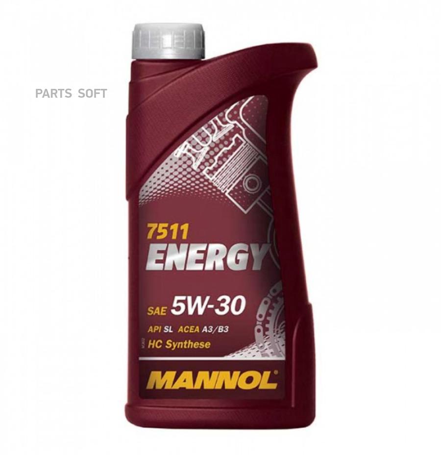 

Моторное масло Mannol energy 5w30 1л