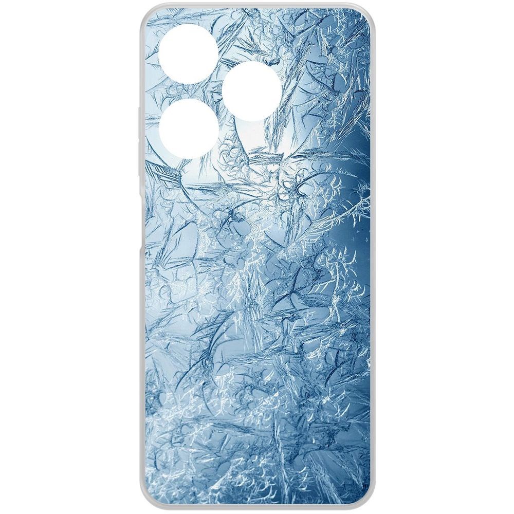 

Чехол-накладка Krutoff Clear Case Лед для TECNO Spark 10, Прозрачный