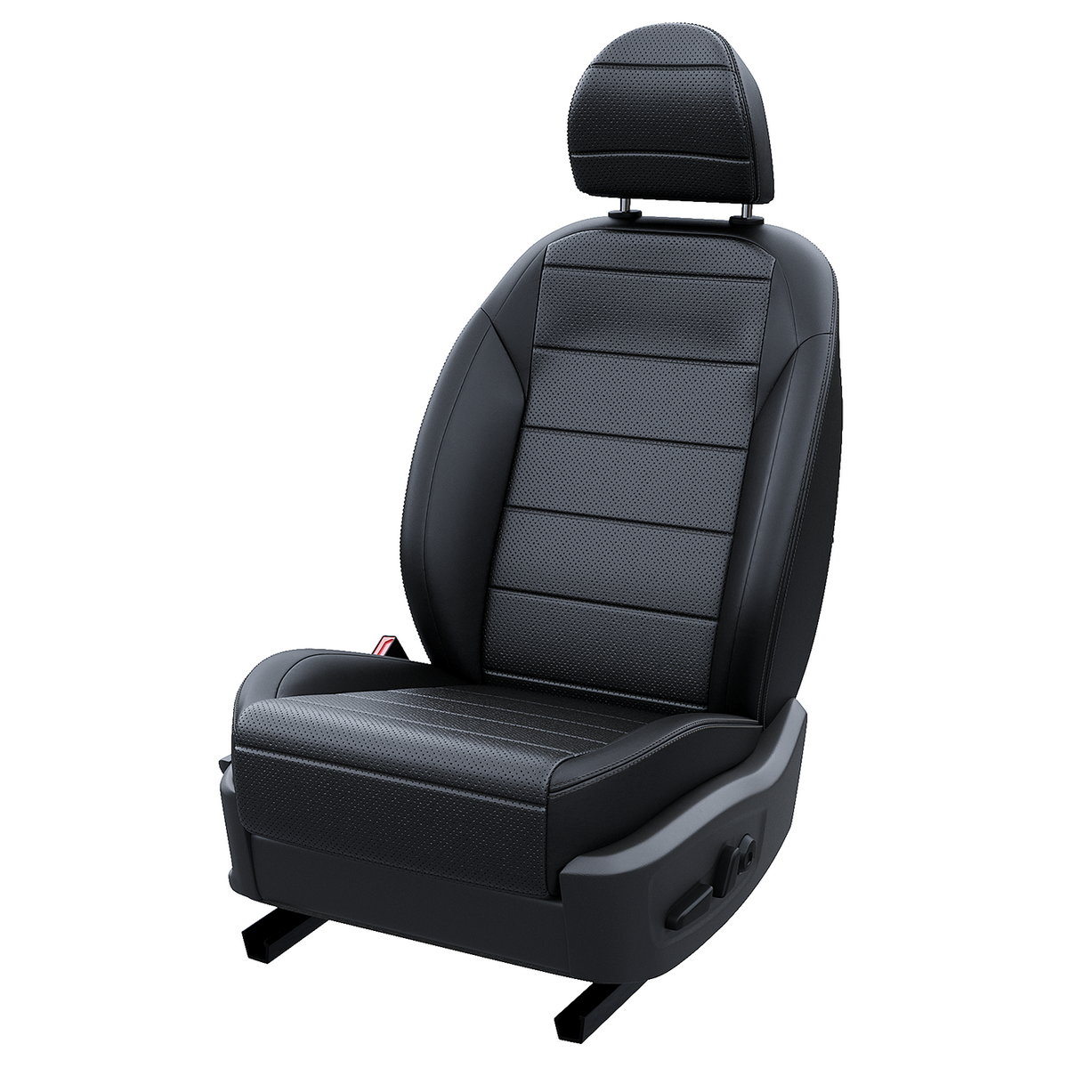 

Чехлы на сиденья АвтоЛето для Renault Duster 2015-2021 LA14002C299 Экокожа Черный, LA1400