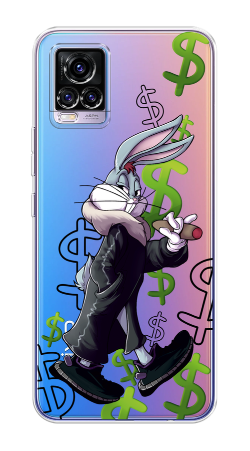 

Чехол на Vivo V20 "Rich Bugs Bunny", Зеленый;черный;голубой, 263350-6
