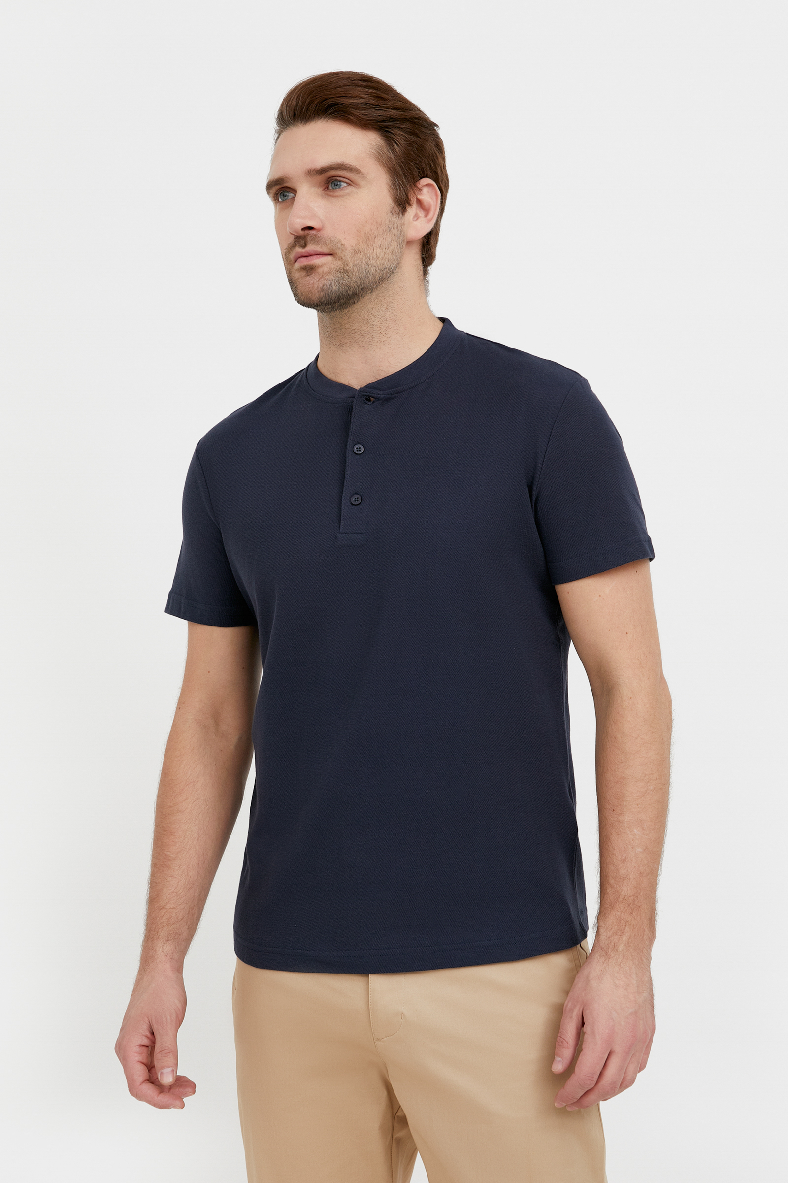 

Футболка мужская Finn Flare BAS-20007 синяя XL, BAS-20007