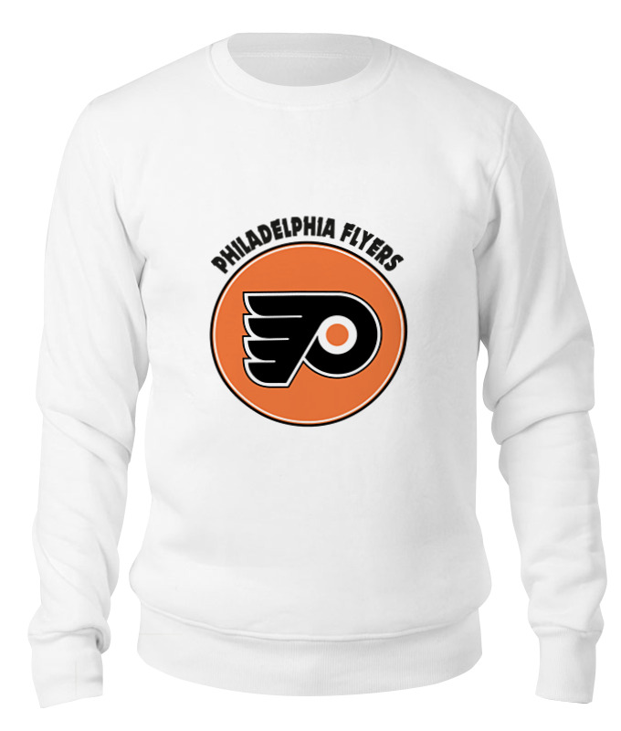 

Свитшот унисекс Printio Philadelphia flyers белый XS, Philadelphia flyers