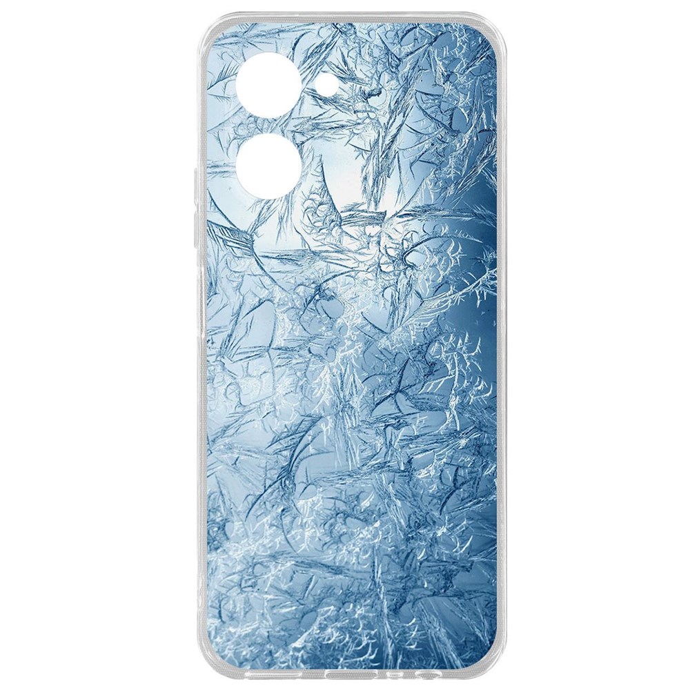 

Чехол-накладка Krutoff Clear Case Лед для Realme C33 2023, Прозрачный