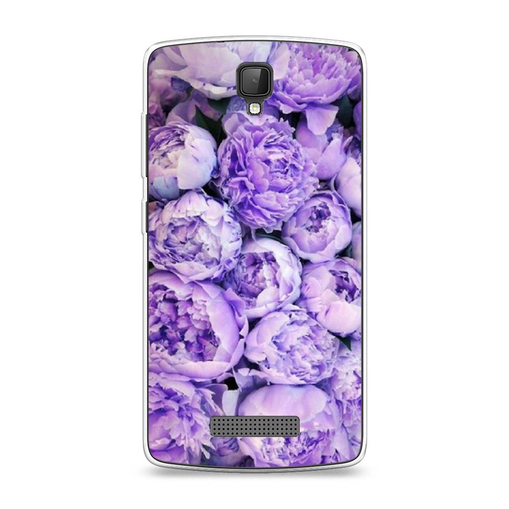 

Чехол Awog на ZTE Blade L5 (L5 Plus) / ЗТЕ Блэйд L5 (L5 Plus) "Пионы сиреневые", 130350-8