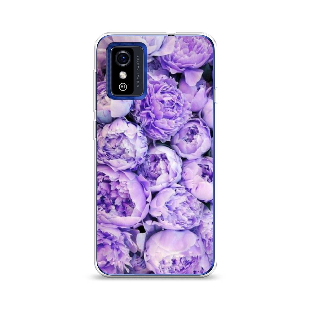

Чехол Awog на ZTE Blade L9 / ЗТЕ Блэйд L9 "Пионы сиреневые", Разноцветный, 135250-8
