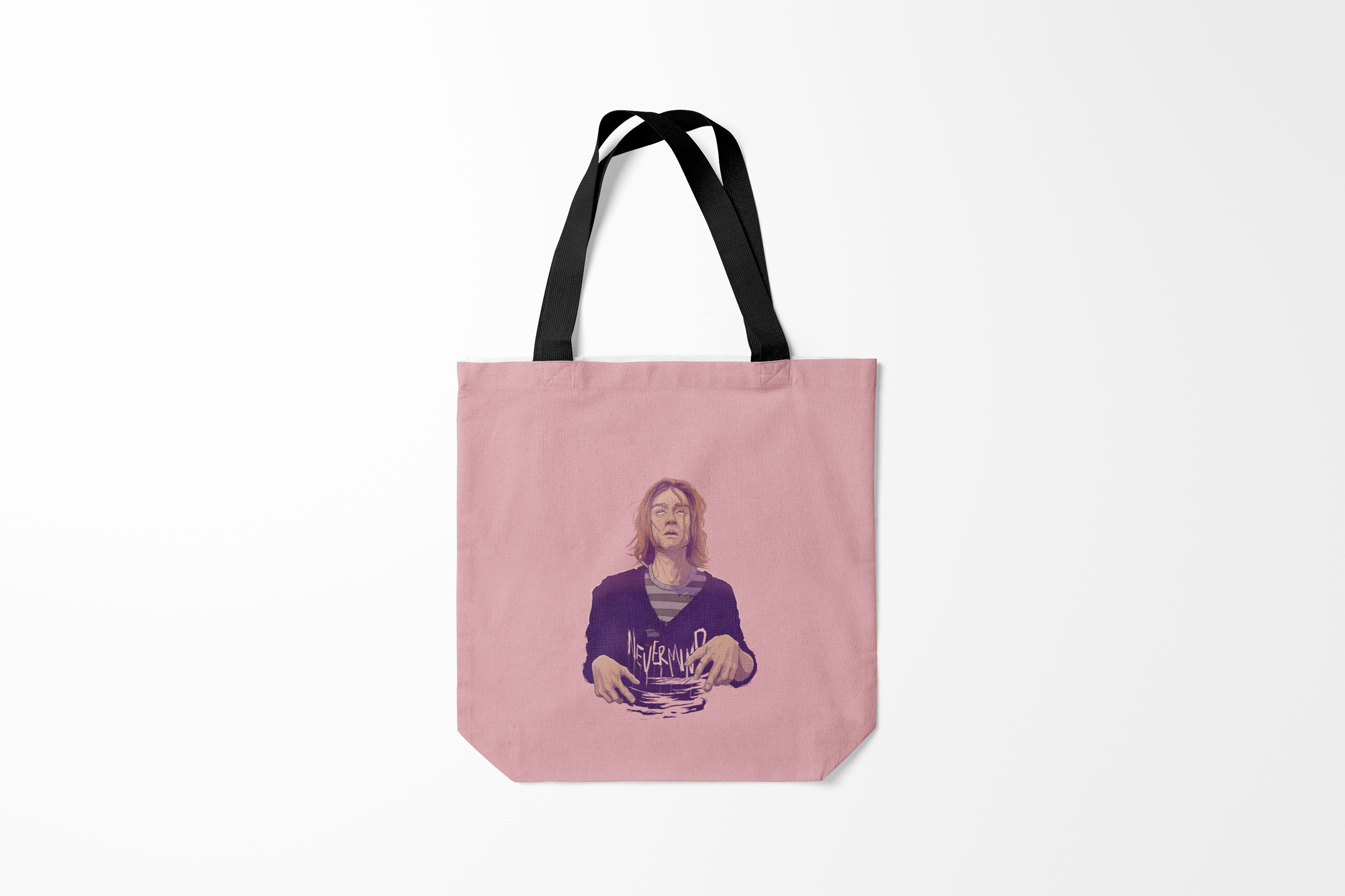

Сумка шoппер унисекс Burnettie Kurt Cobain, разноцветный, Kurt Cobain
