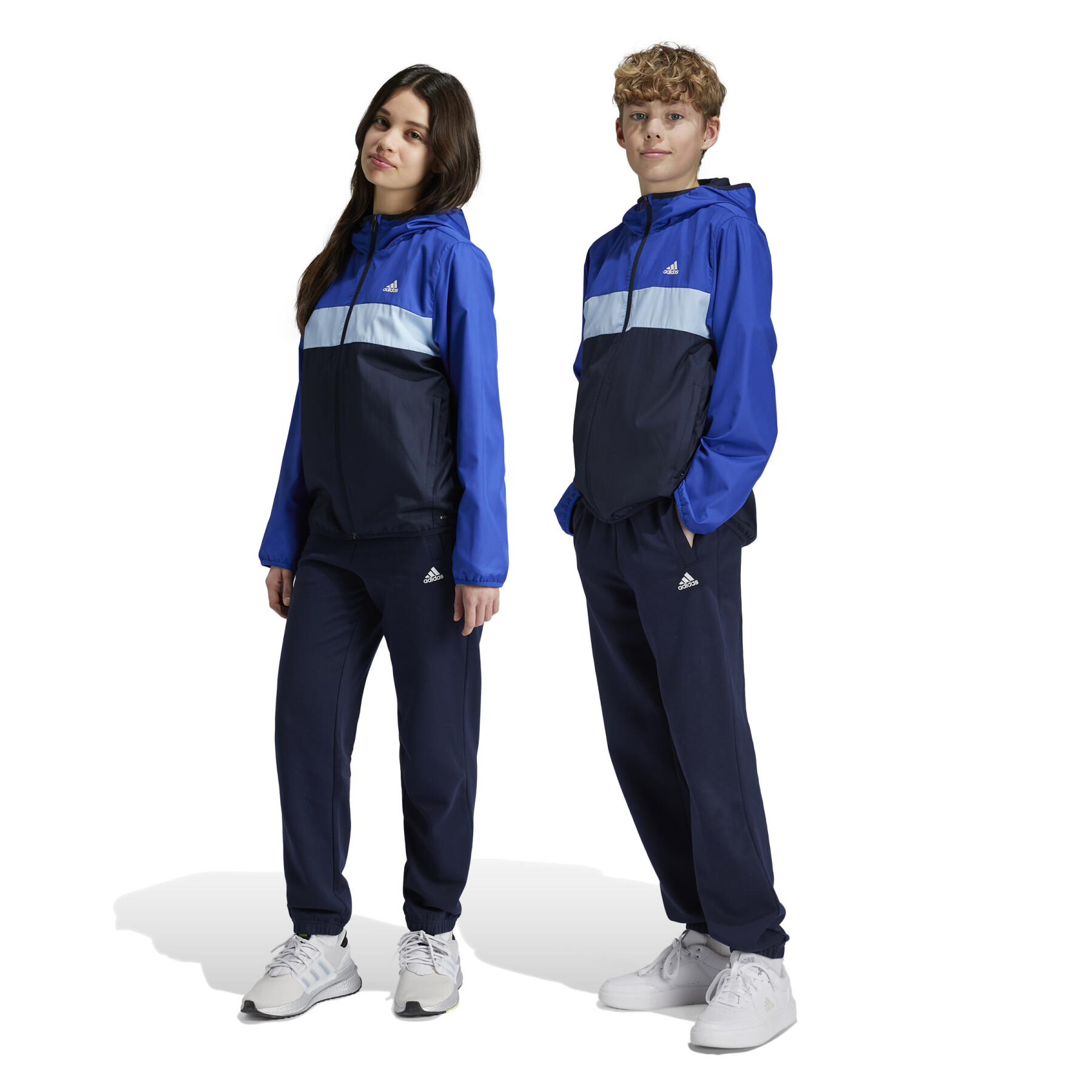 Брюки детские Adidas Essentials Small Logo Feel Cozy Fleece IW0867 синие 128 adidas синий