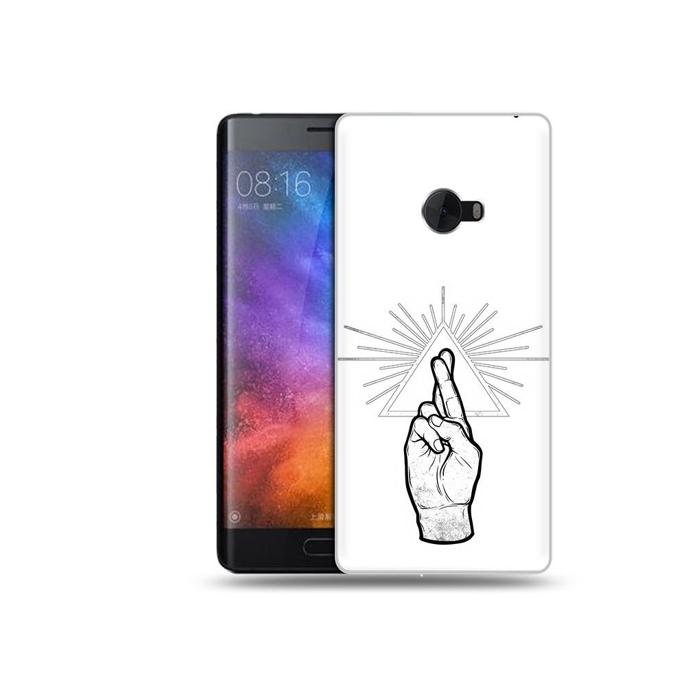 

Чехол MyPads Tocco для Xiaomi Mi Note 2 черно белая рука (PT91960.333.681), Tocco