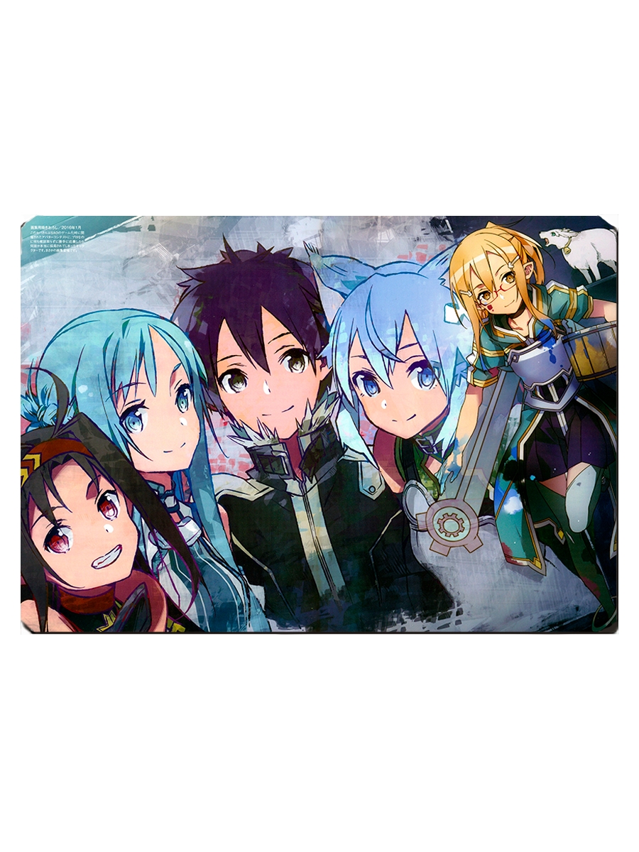 фото Коврик для мыши аниме sword art online 1 drabs