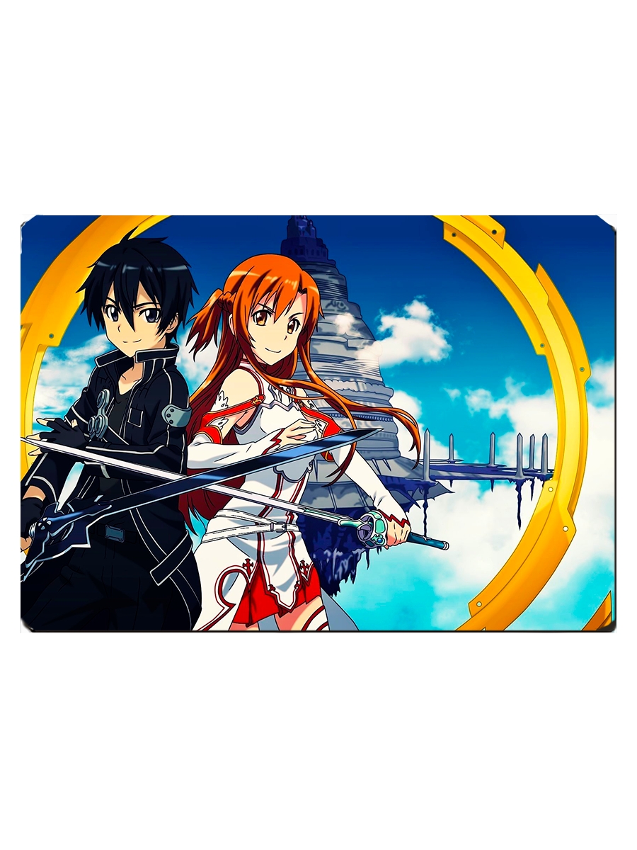 фото Коврик для мыши аниме sword art online 3 drabs