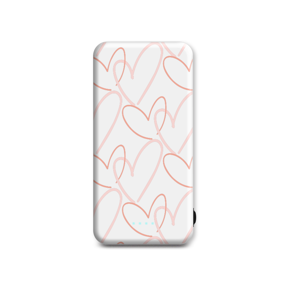 

Внешний аккумулятор Case Place AC10-210-6 10000 мА/ч розовый, бежевый (AC102109V100966), AC10-210-6