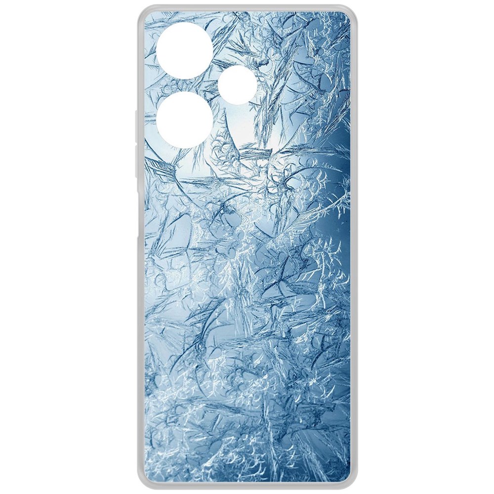 

Чехол-накладка Krutoff Clear Case Лед для INFINIX Hot 30, Прозрачный