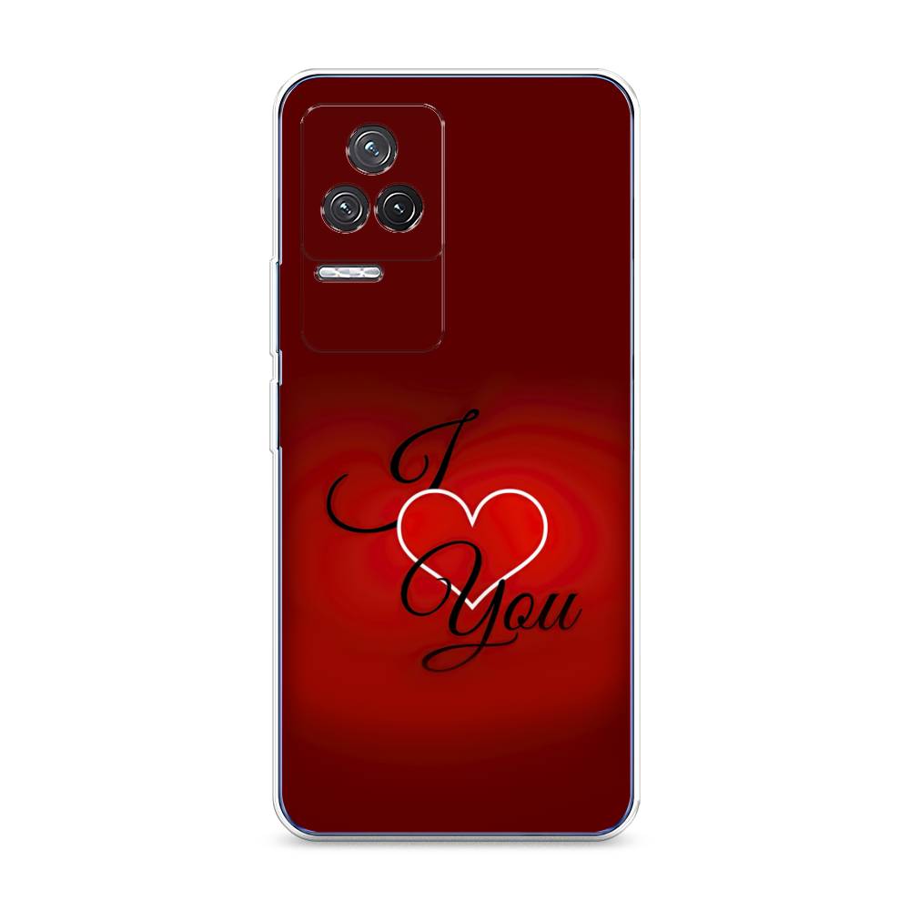 

Чехол Awog на Xiaomi Redmi K50 "I love you 3", Разноцветный, 312250-6