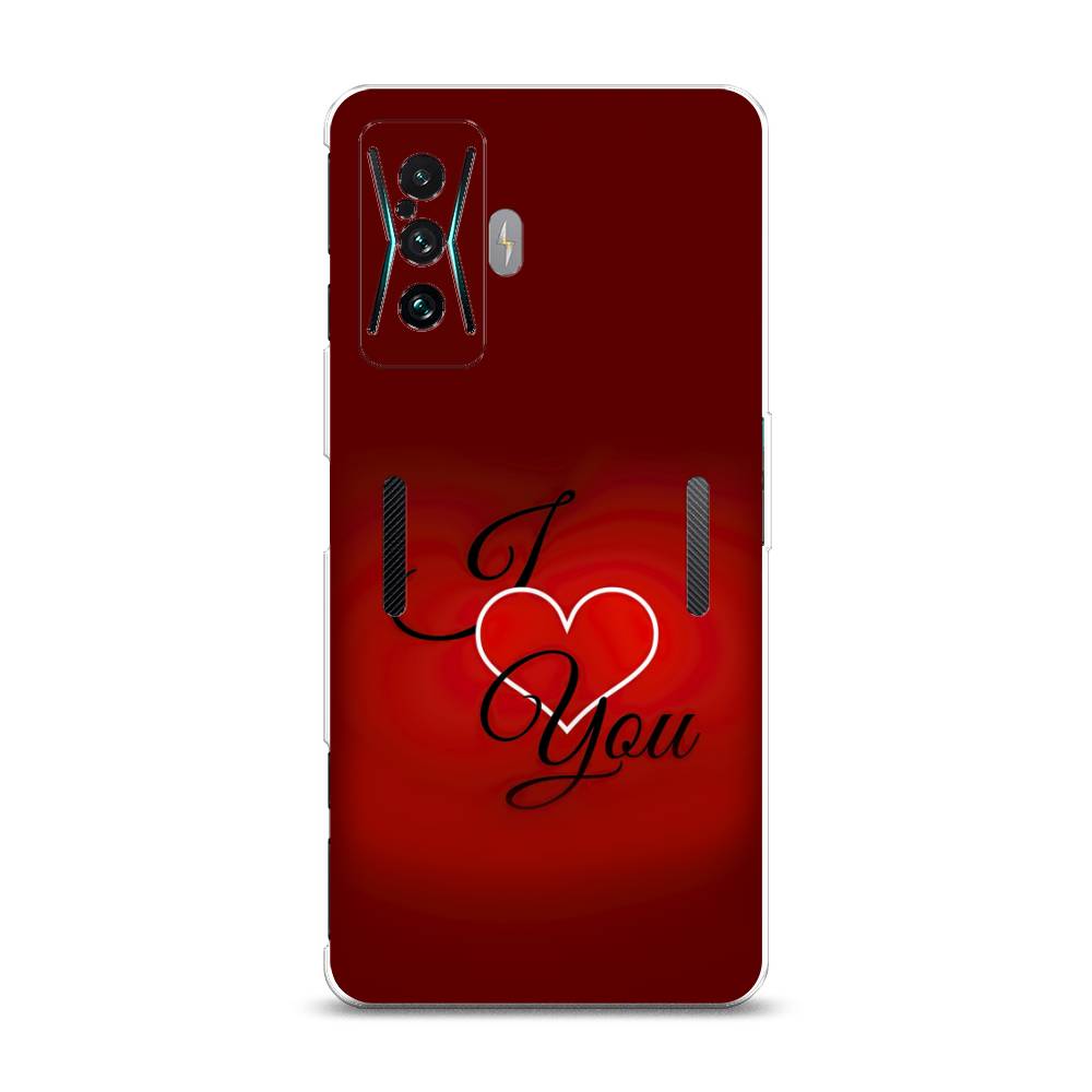 

Чехол Awog на Xiaomi Redmi K50 GE/F4 GT "I love you 3", Разноцветный, 314350-6