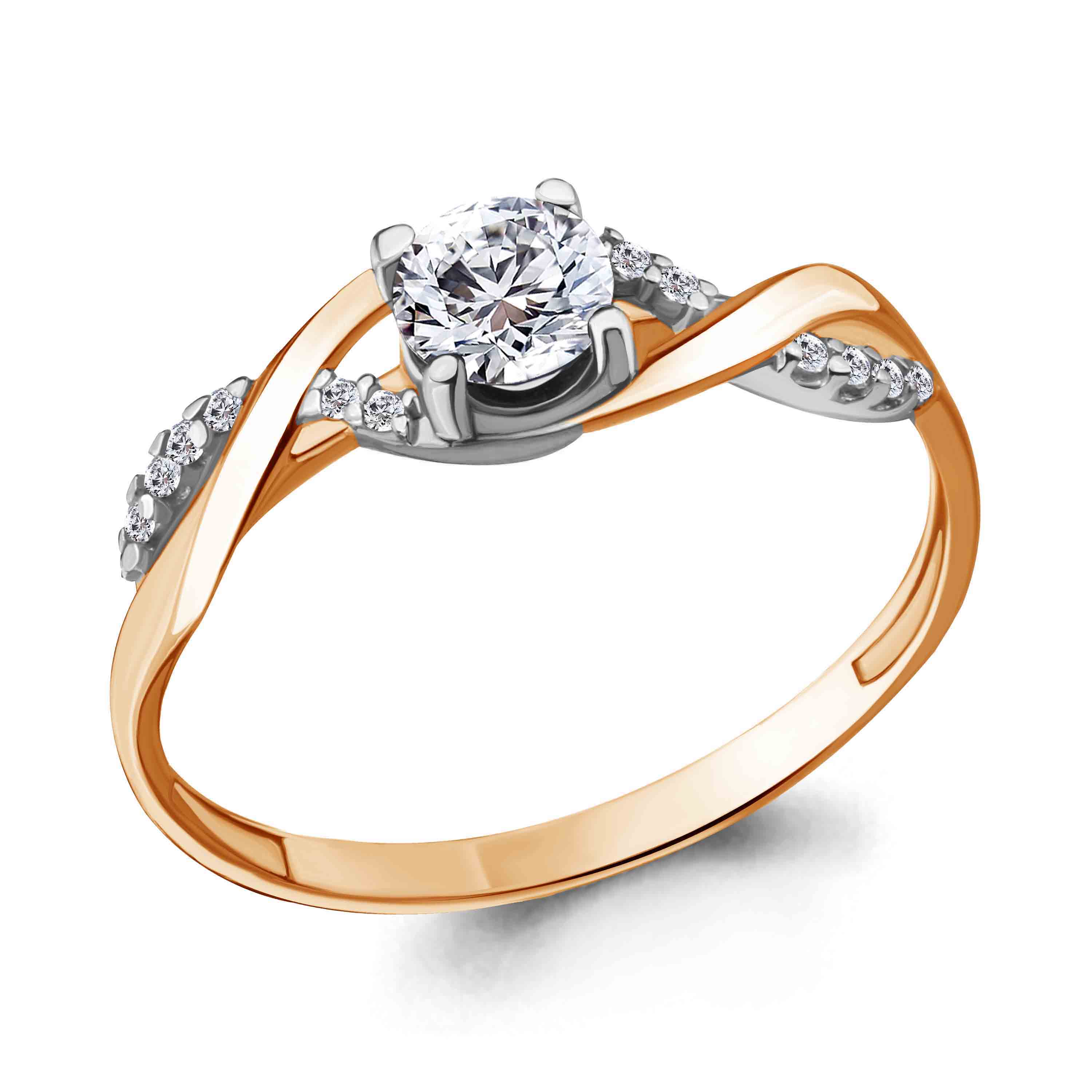 

Кольцо из серебра р. 17,5 AQUAMARINE 63898А_925_з, 63898А_925_з