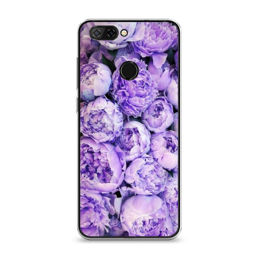 

Чехол Awog на ZTE Blade V9 / ЗТЕ Блэйд V9 "Пионы сиреневые", Разноцветный, 132450-8
