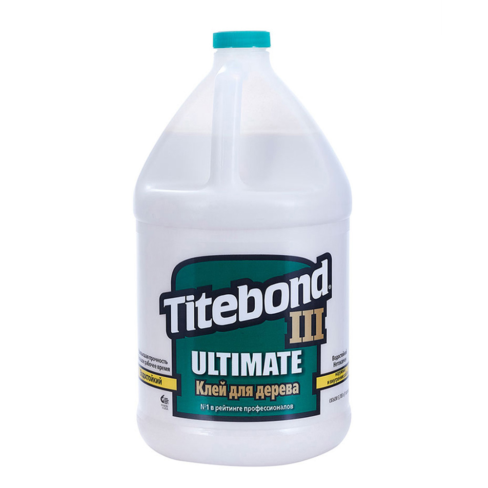 фото Клей пва titebond iii ultimate повышенной водостойкости d3+ 4,22 кг