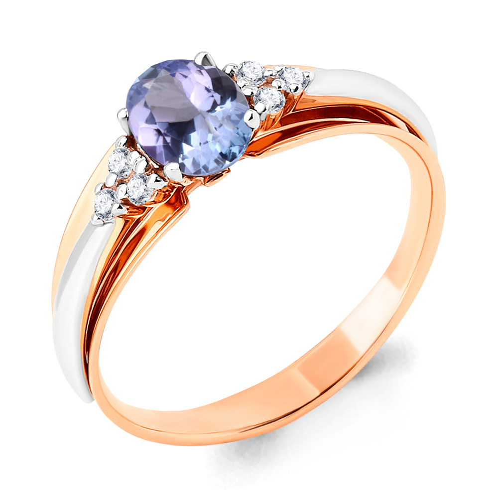 

Кольцо из золота р. 17,5 AQUAMARINE 963994к_585_кз, 963994к_585_кз