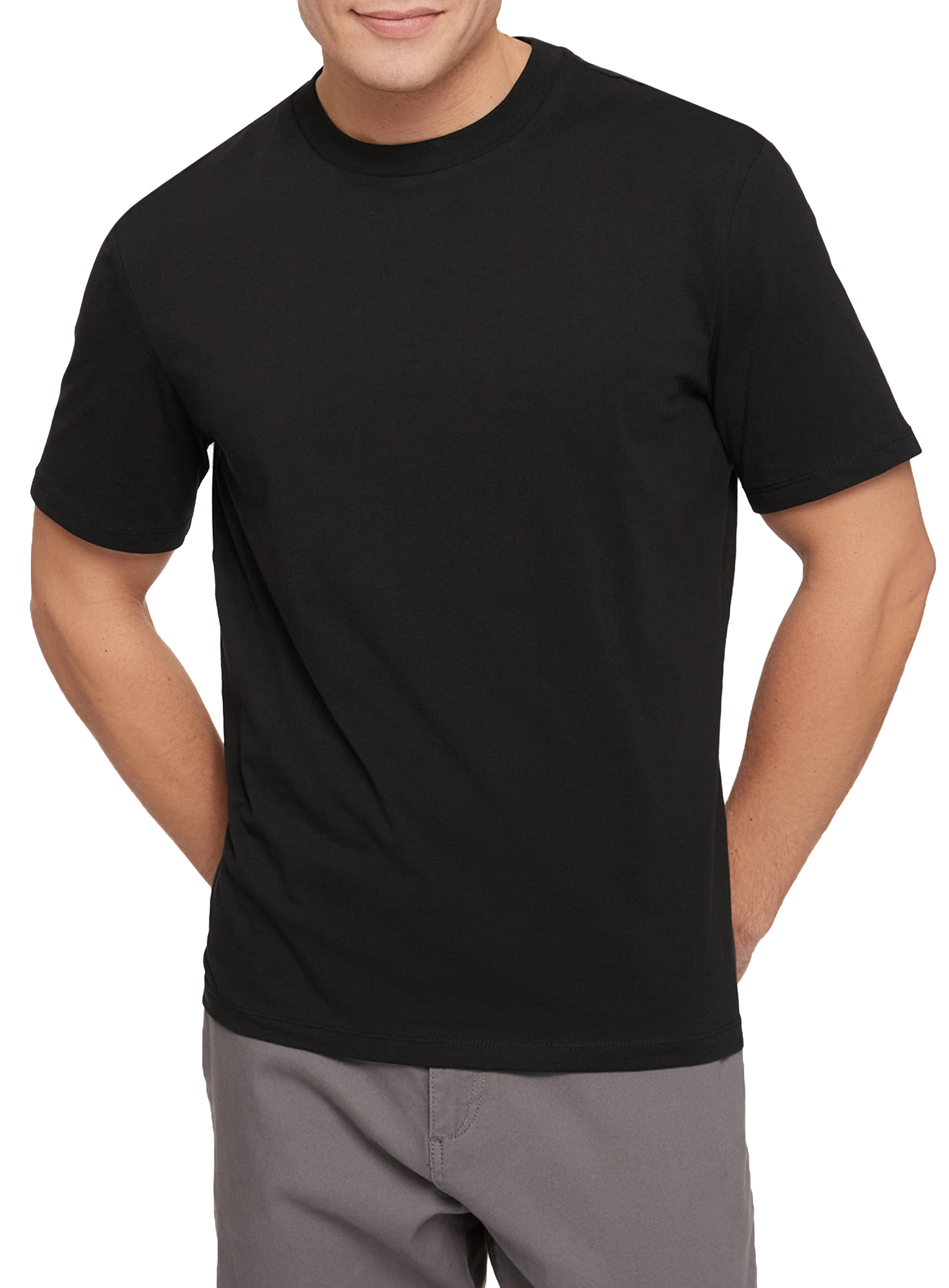 

Футболка мужская oodji 5B641011M черная 2XL, 5B641011M