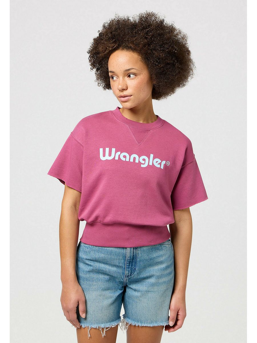 

Футболка женская Wrangler WR121J034 фиолетовая XS, Фиолетовый, WR121J034