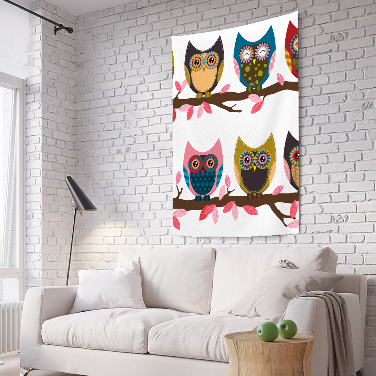 

Вертикальное фотопанно на стену JoyArty Совиный строй 150x200 см, Совиный строй