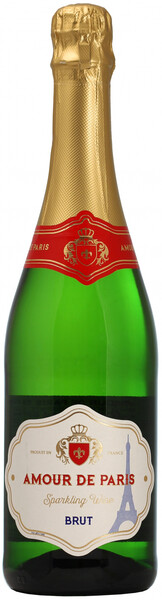 

Игристое вино "Amour de Paris" Brut, 0,75 л