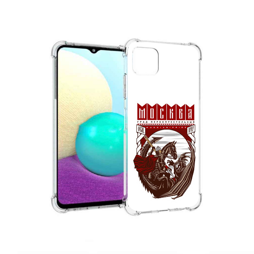 

Чехол MyPads Tocco для Samsung Galaxy A22 Москва Россия, Прозрачный, Tocco