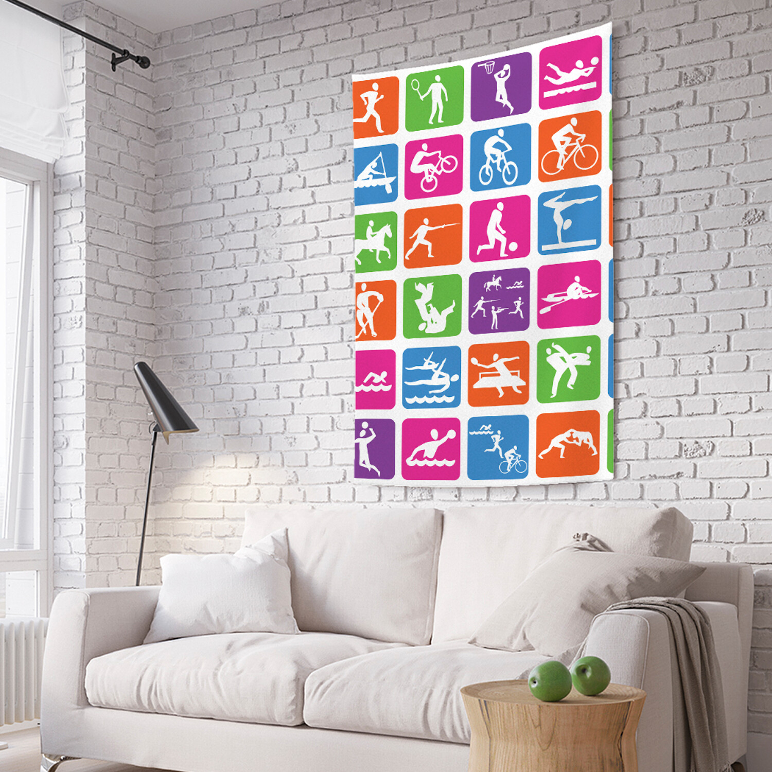 

Вертикальное фотопанно на стену JoyArty Спортивные состязания 150x200 см, Спортивные состязания