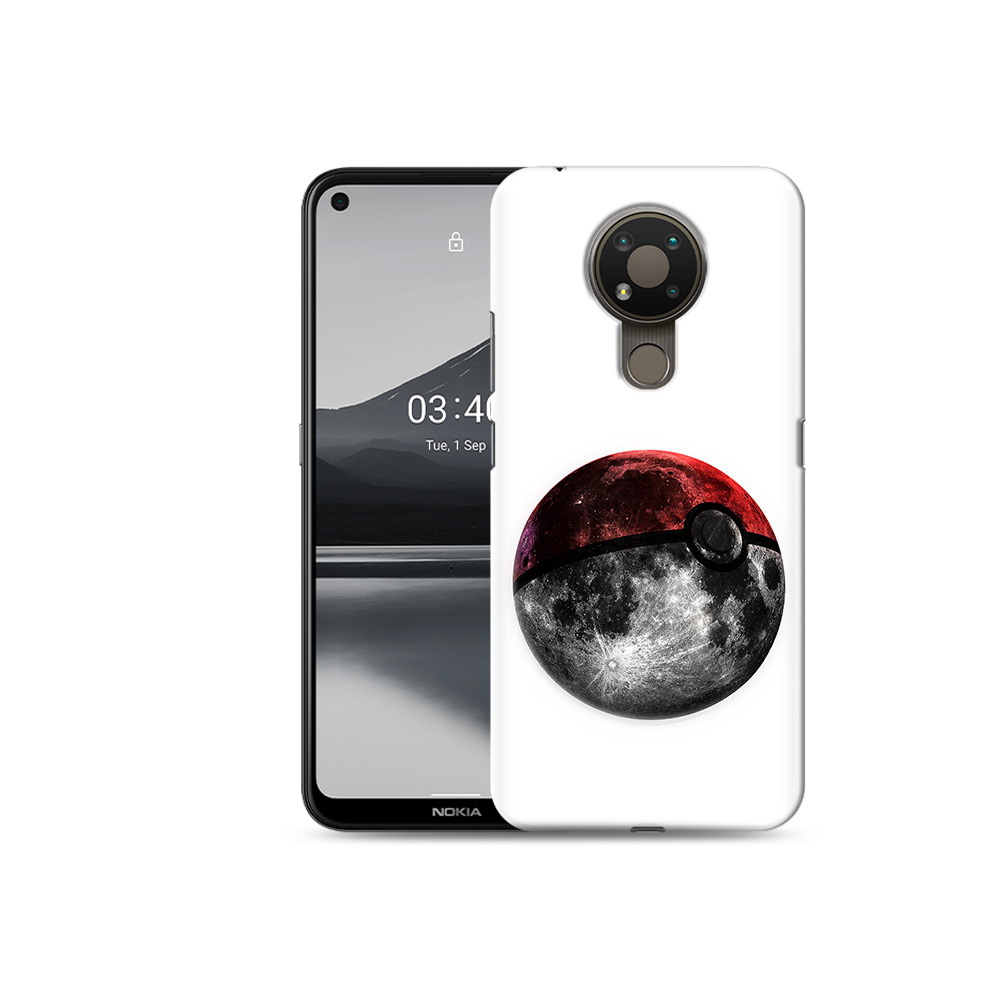 

Чехол MyPads Tocco для Nokia 3.4 планета покебол, Прозрачный, Tocco