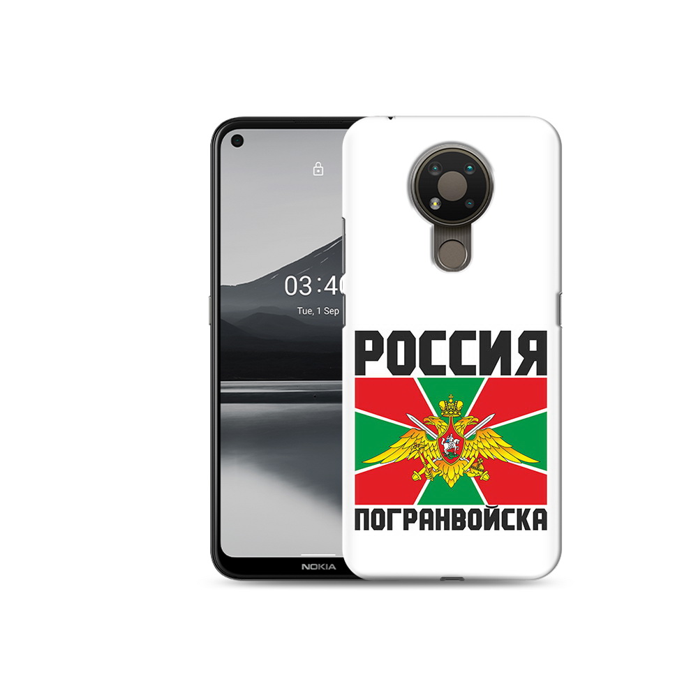 

Чехол MyPads Tocco для Nokia 3.4 погранвойска, Прозрачный, Tocco