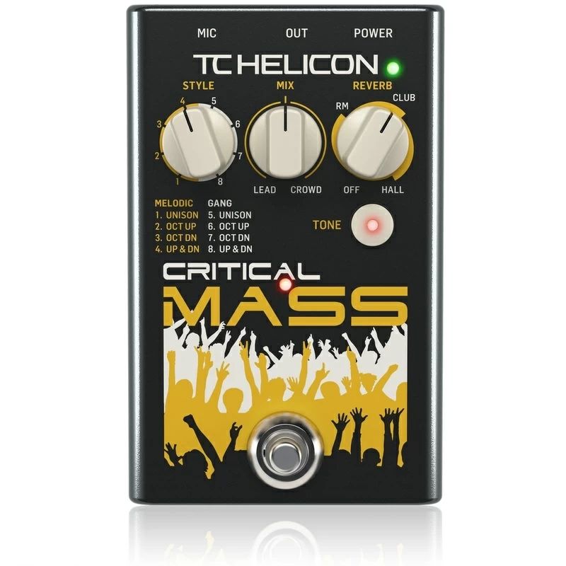 Педаль эффектов TC HELICON CRITICAL MASS