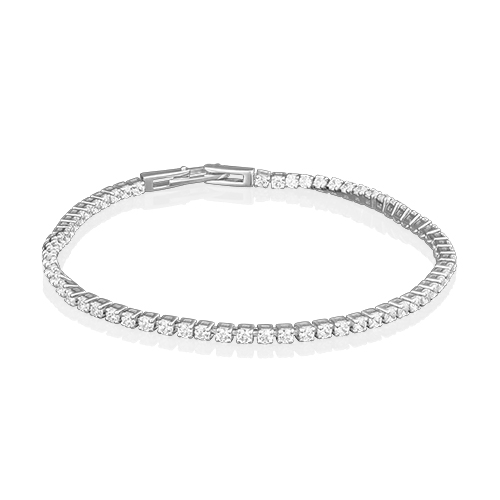 

Браслет из белого золота с фианитом р. 18 PLATINA jewelry 05-0572-00-501-1120-38, 05-0572-00-501-1120-38