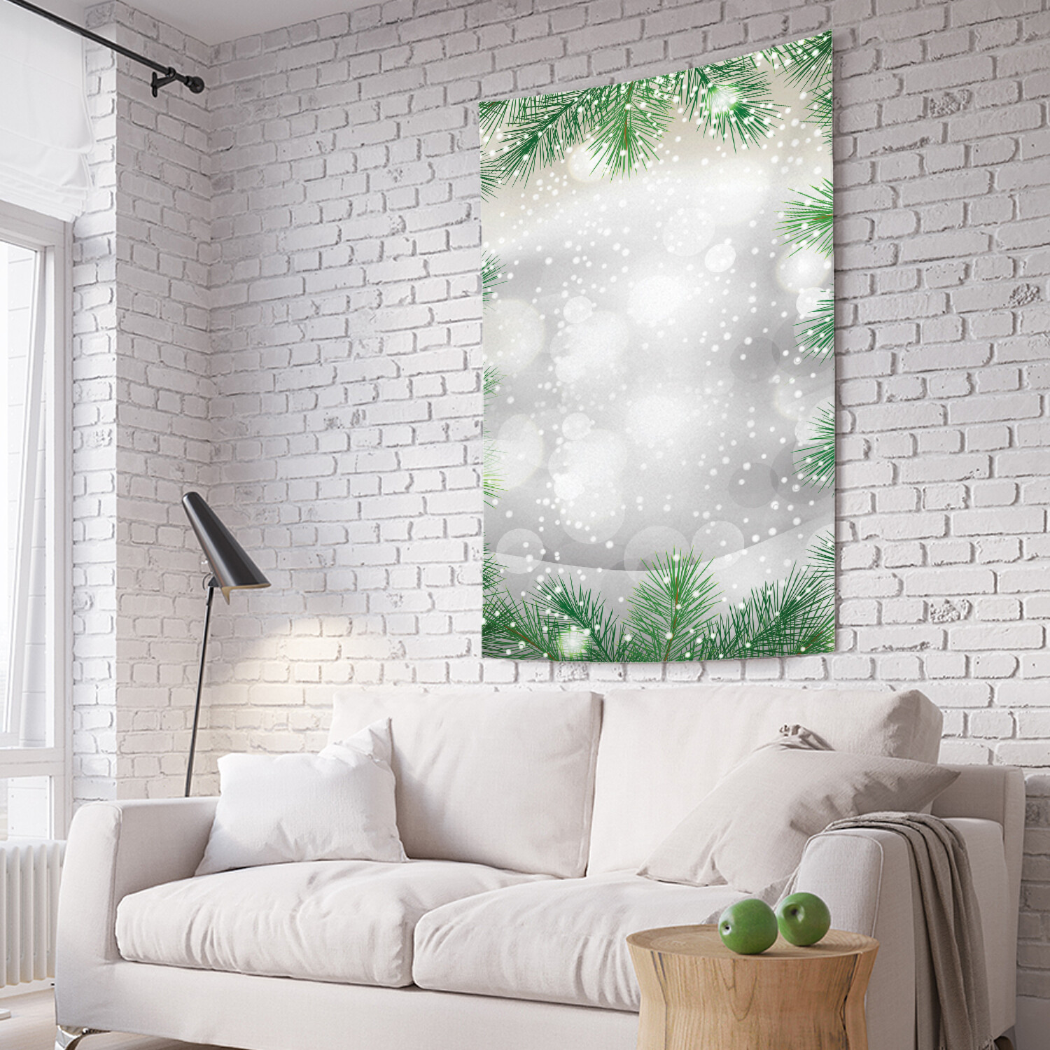 

Вертикальное фотопанно на стену JoyArty Ель вокруг 150x200 см, Ель вокруг