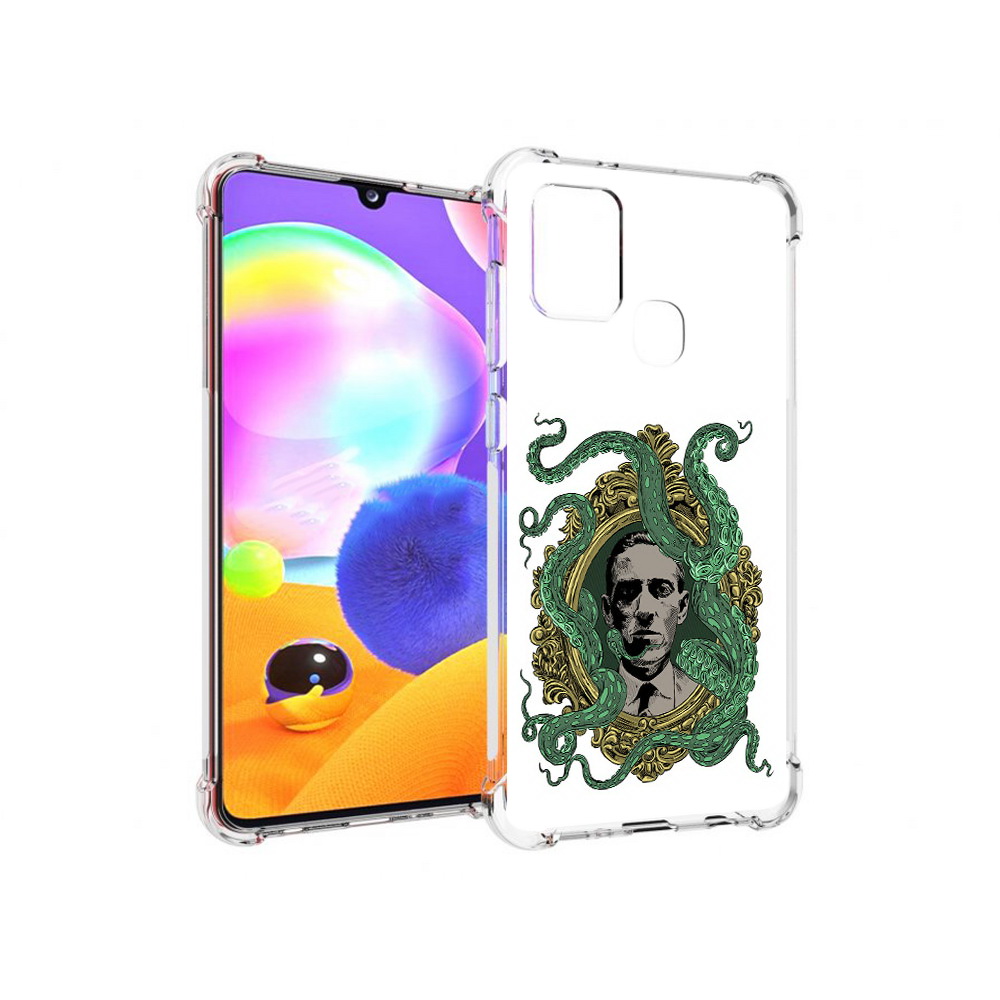 

Чехол MyPads Tocco для Samsung Galaxy A21s портрет с кракеном (PT149116.528.552), Прозрачный, Tocco