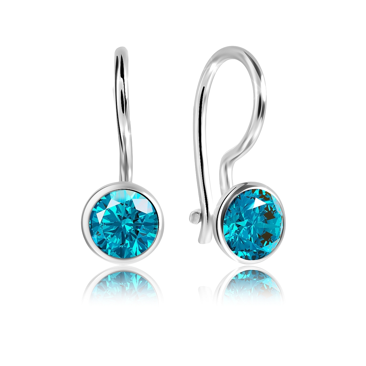 

Серьги из серебра VALTERA 118821, фианит, 118821