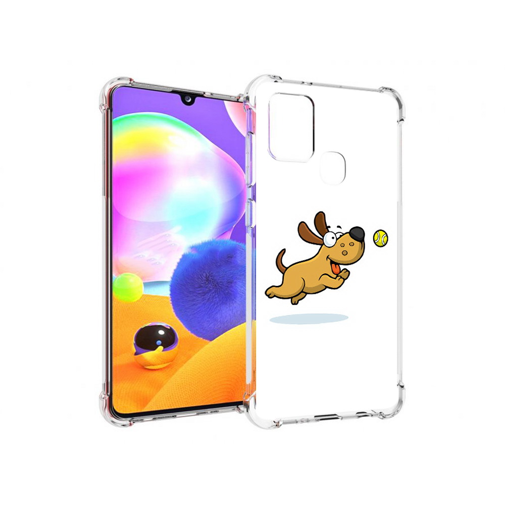 

Чехол MyPads Tocco для Samsung Galaxy A21s пёсик (PT149116.528.563), Прозрачный, Tocco