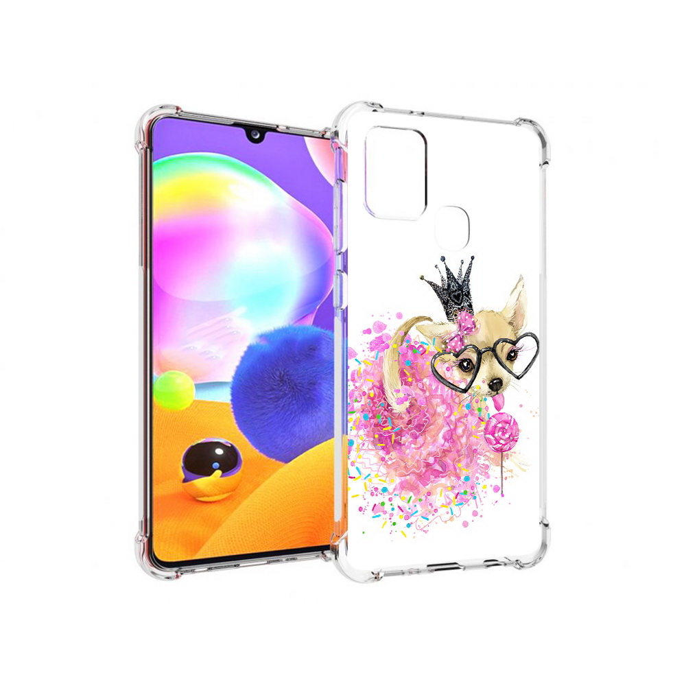 

Чехол MyPads Tocco для Samsung Galaxy A21s сладкая принцесса (PT149116.528.606), Прозрачный, Tocco