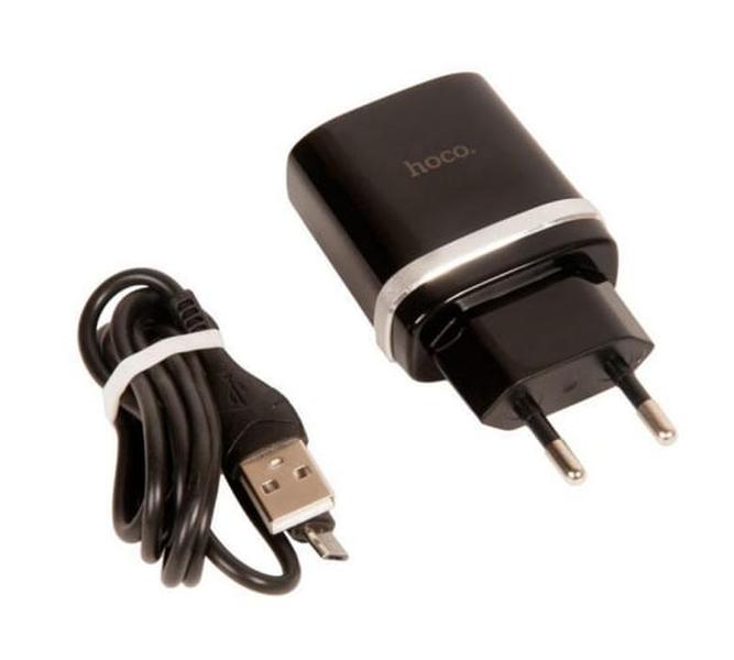 

Зарядное устройство Hoco c12Q Smart QC3.0, кабель Type-C, один порт USB, 5V, 3.0A, черный