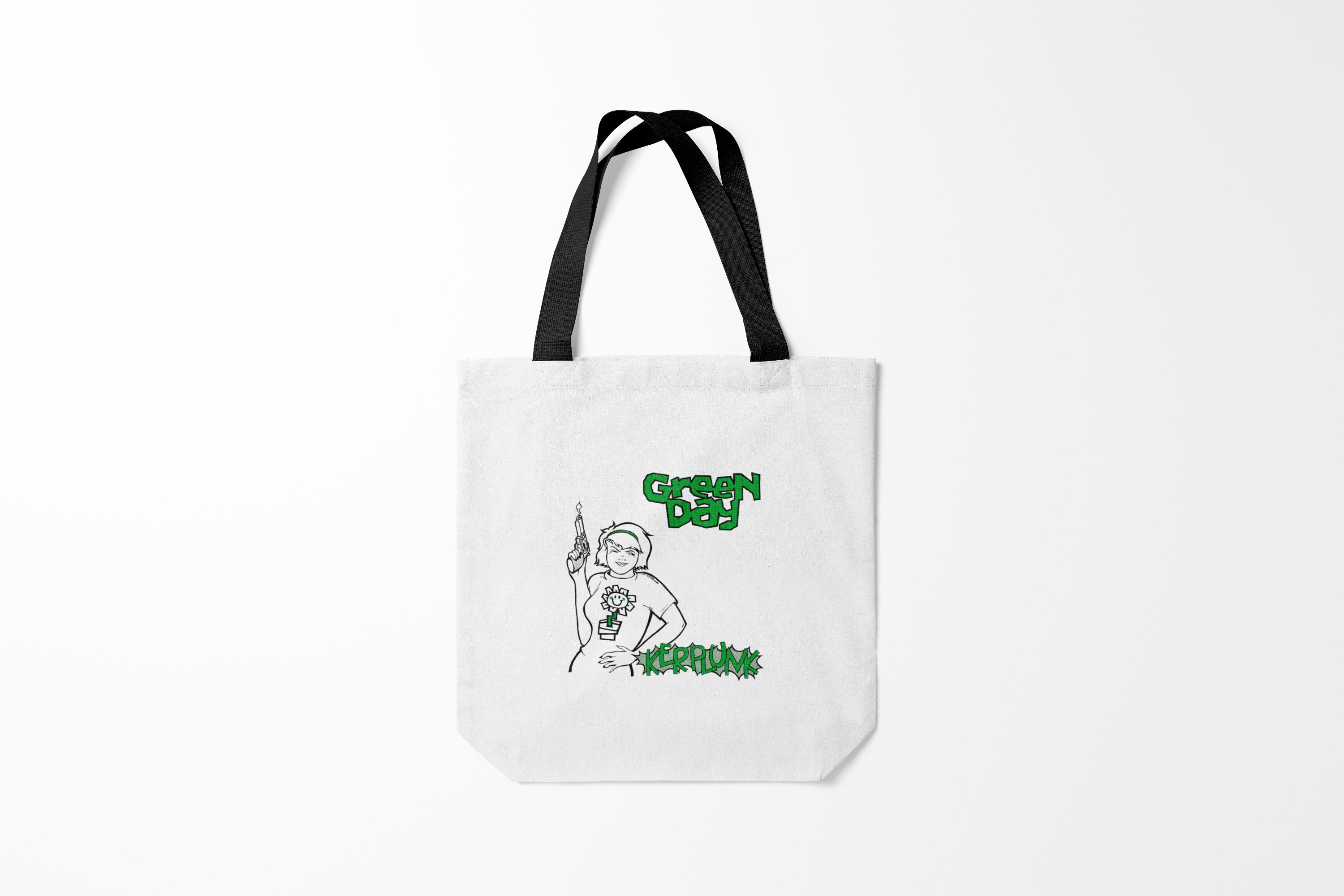 

Сумка шoппер унисекс Burnettie Green Day Kerplunk, разноцветный, Green Day Kerplunk