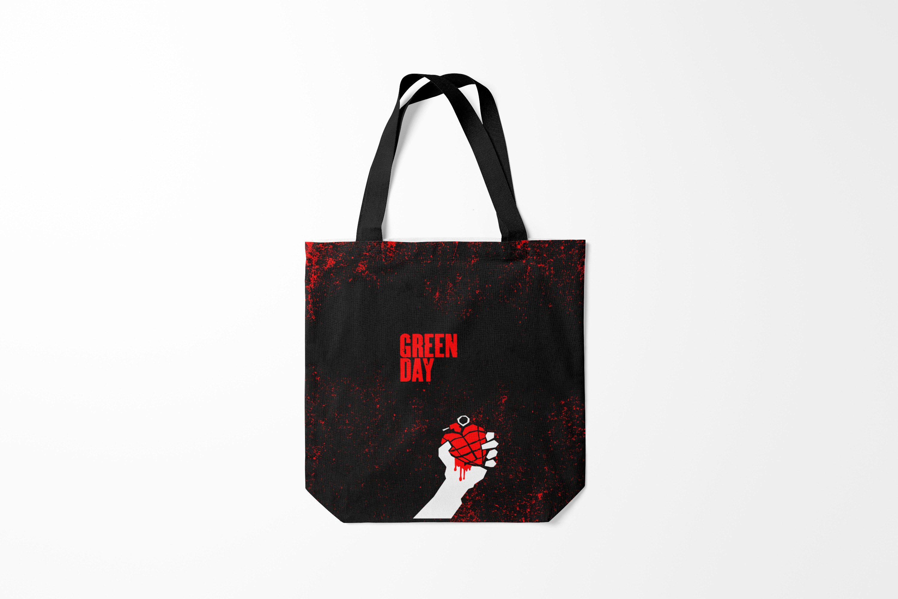 

Сумка шoппер унисекс Burnettie Green Day, разноцветный, Green Day
